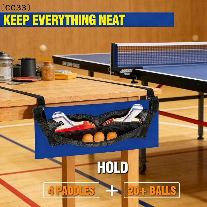 Table Tennis Or Tennis Table - Mesh Pingpong Ball Holder Large Bag