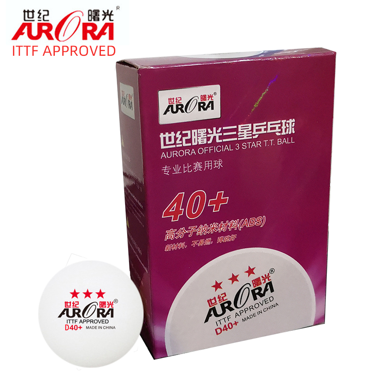 Table Tennis Video Game - AURORA ITTF approved Table Tennis Balls