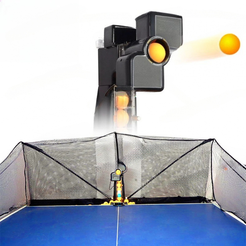 Table Tennis Robot - Fully Automatic Table Tennis Trainer With