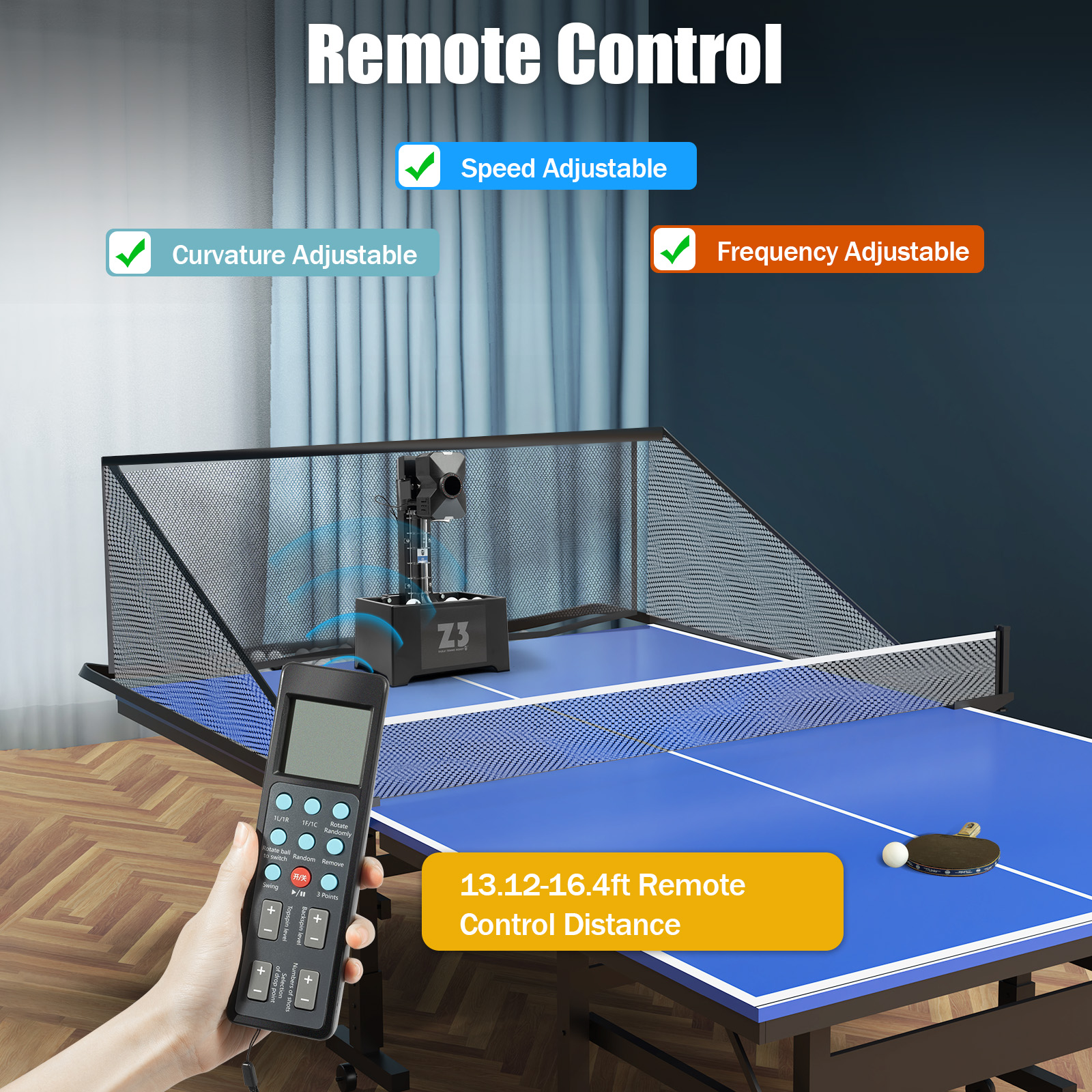Table Tennis Robot with Net&10 - đánh giá và giá Table Tennis Vr