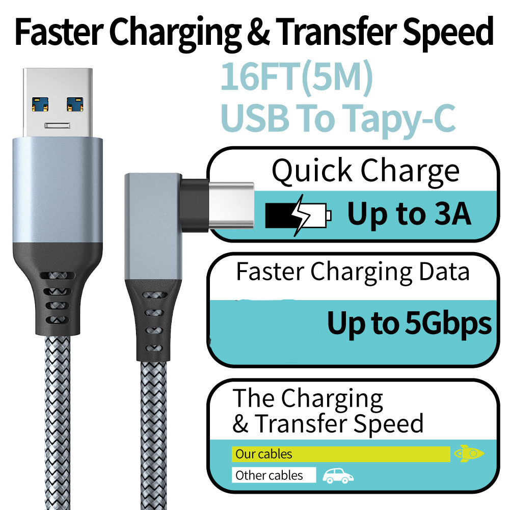 Link Cable 3 6 5M USB A To Typ - đánh giá và giá Table Tennis Vr