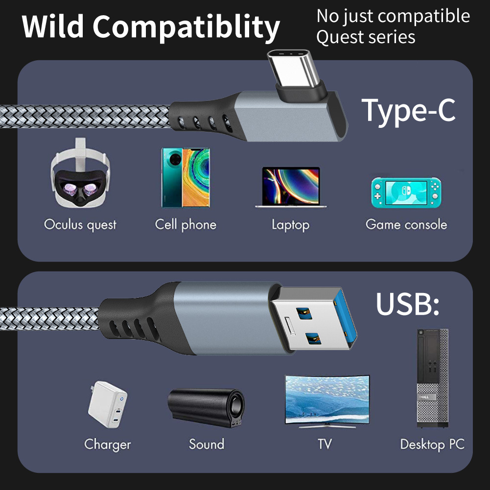 Link Cable 3 6 5M USB A To Typ - đánh giá và giá Table Tennis Vr