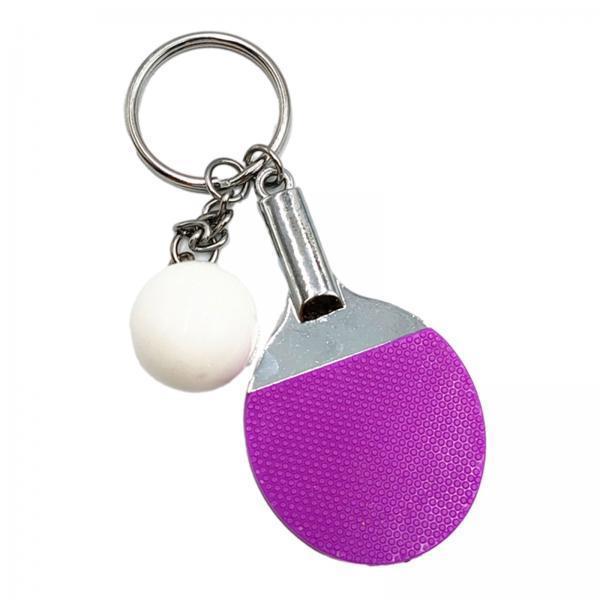 Cute Table Tennis Metal Keycha - đánh giá và giá Table Tennis Keychain