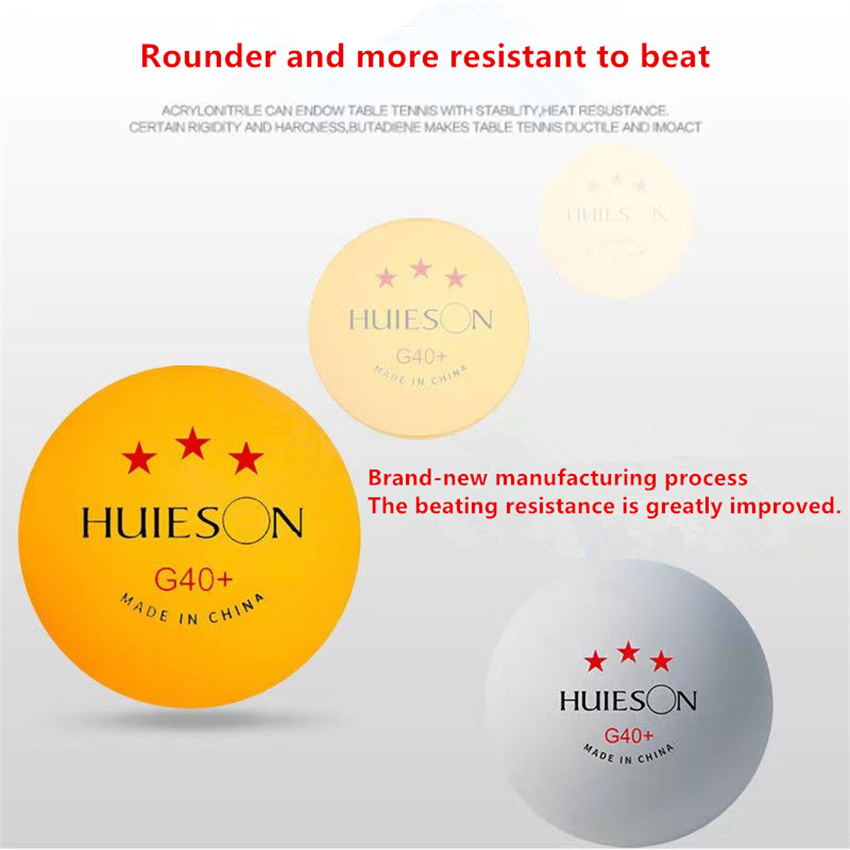 10 PCS/Lot  Huieson New ABS Ta - đánh giá và giá Table Tennis Vr