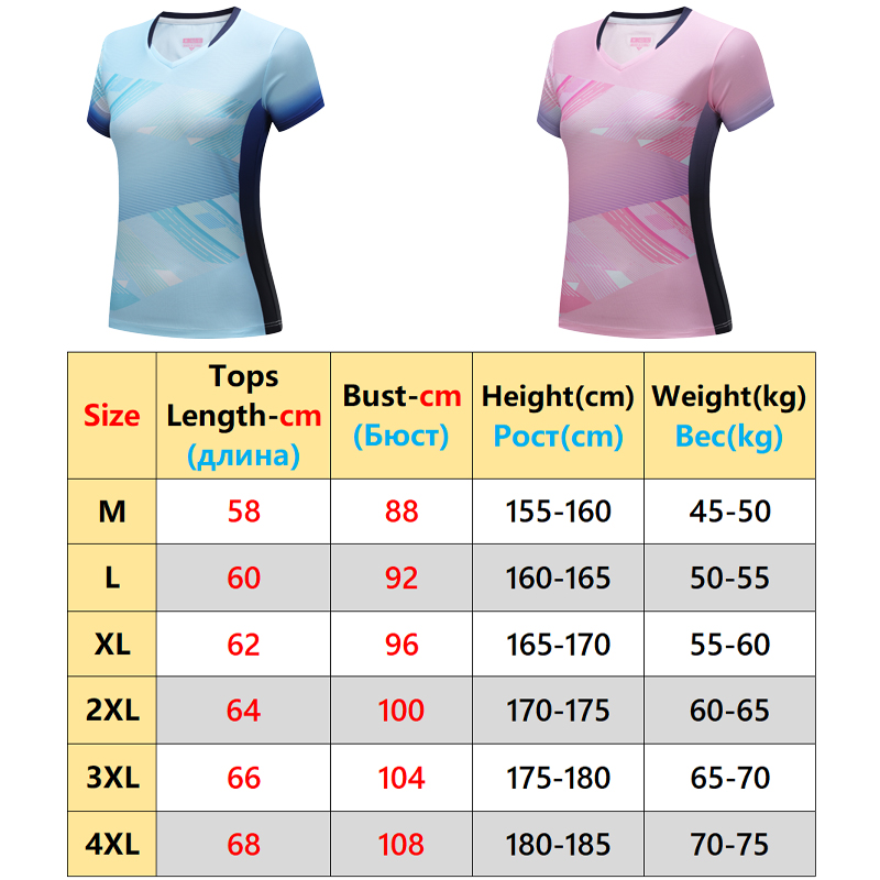 Badminton Shirt Women New Spor - đánh giá và giá Table Tennis League