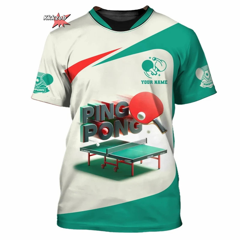 2025 Summer Full Print Table T - đánh giá và giá Table Tennis Training China