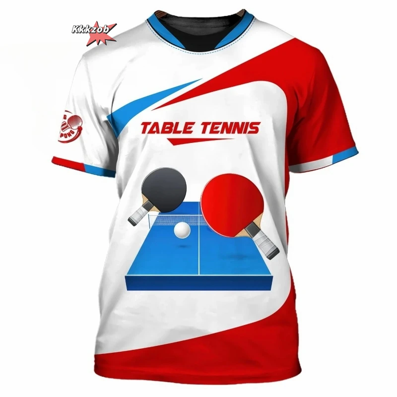 2025 Summer Full Print Table T - đánh giá và giá Table Tennis Training China