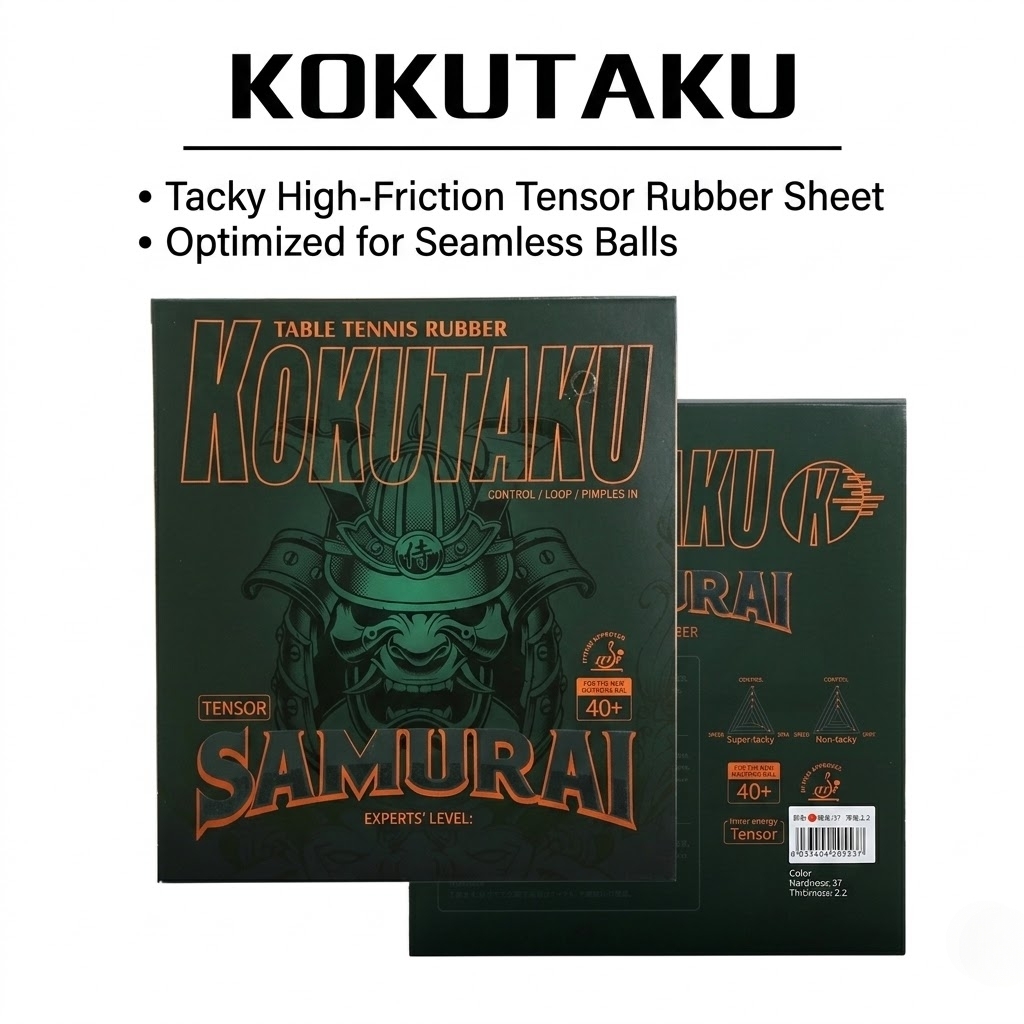 Kokutaku Sakura 868 Rubber Set - đánh giá và giá Table Tennis Games