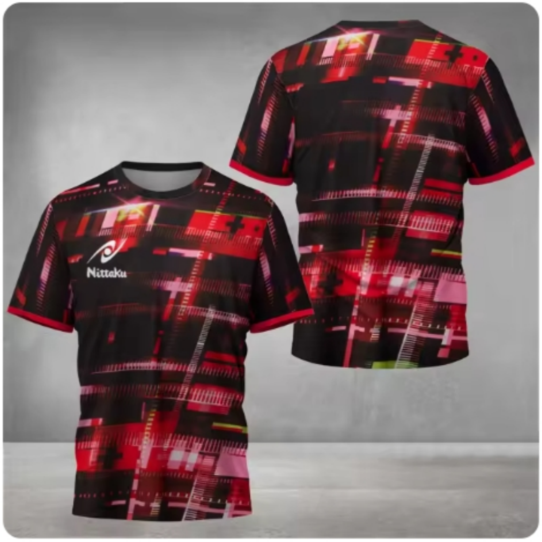 Nittaku Table Tennis T-shirt V - đánh giá và giá Table Tennis Training China