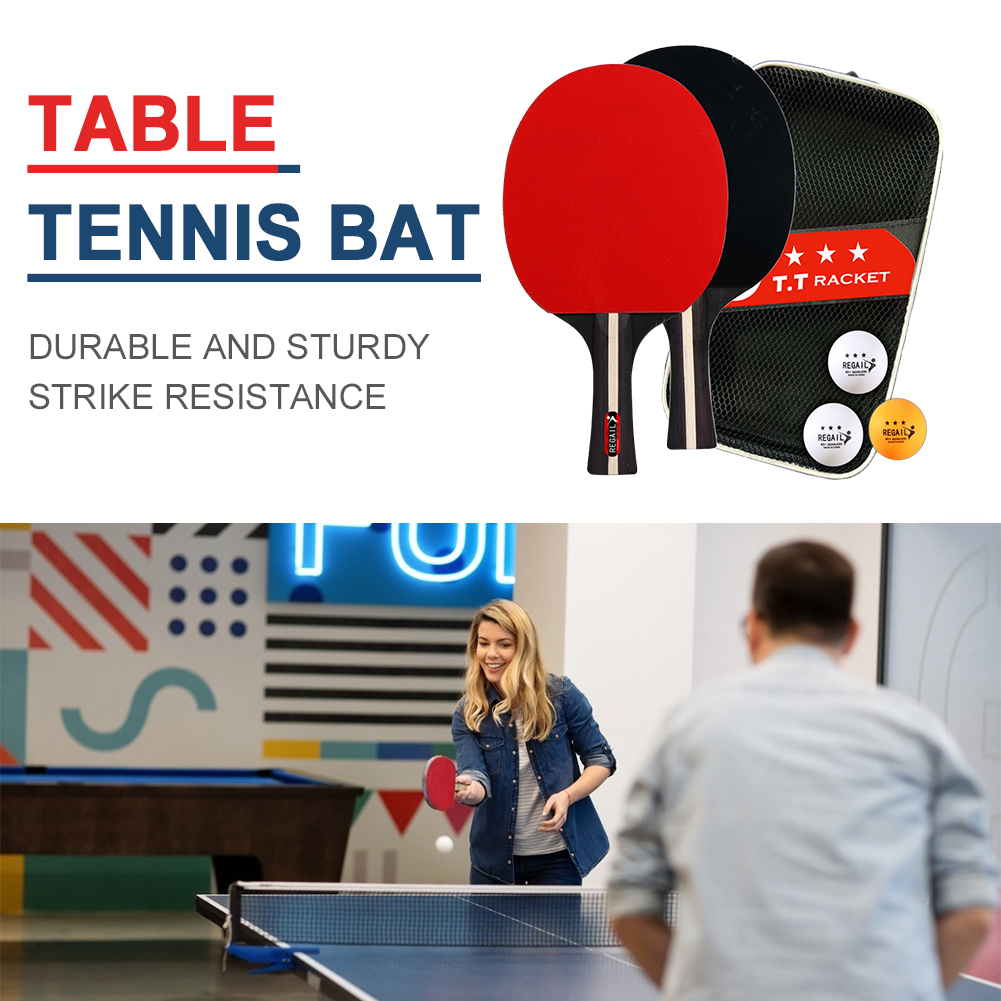 Table Tennis Racket 2 Rackets  - đánh giá và giá Table Tennis Is Played With A