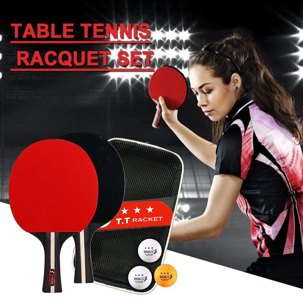Table Tennis Racket 2 Rackets  - đánh giá và giá Table Tennis Is Played With A