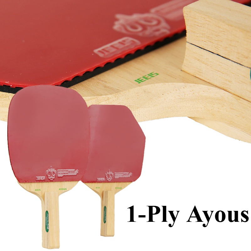JEELS Japanese 1-Ply Ayous Woo - đánh giá và giá Table Tennis Games